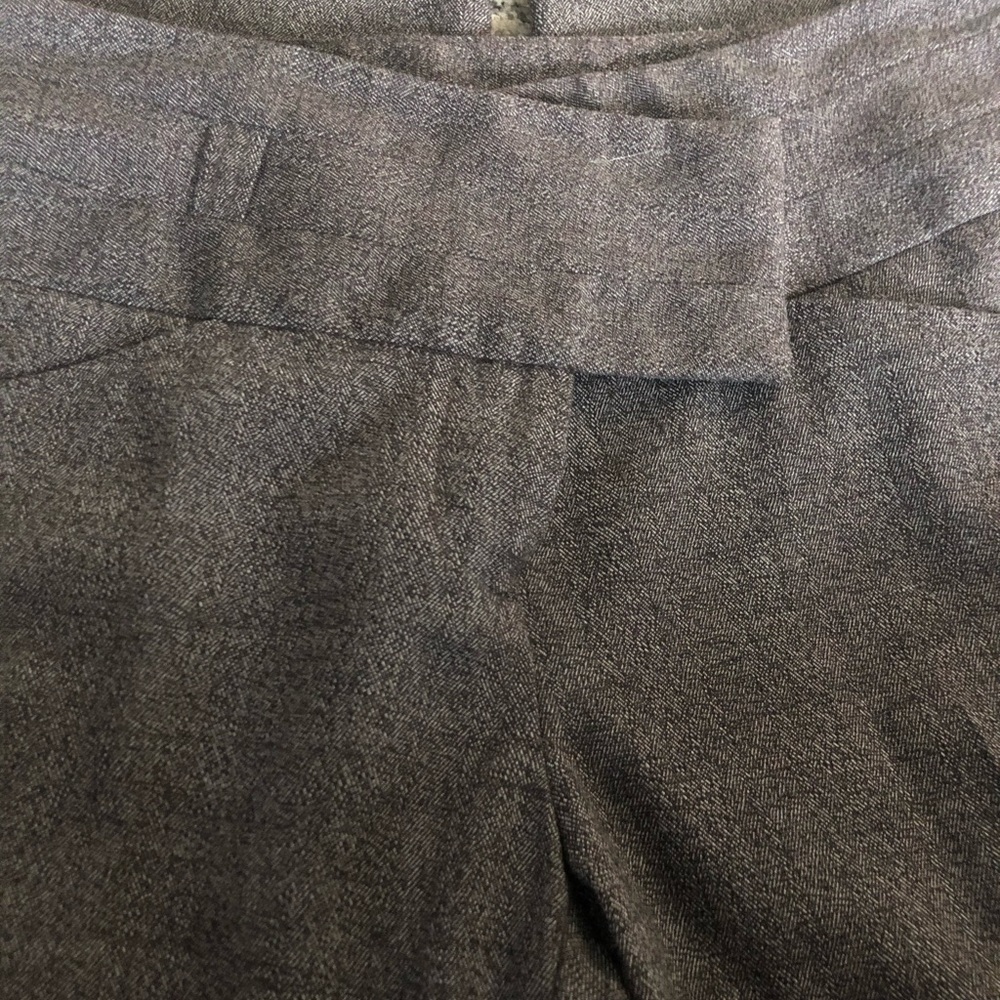 Brown flare dress pants